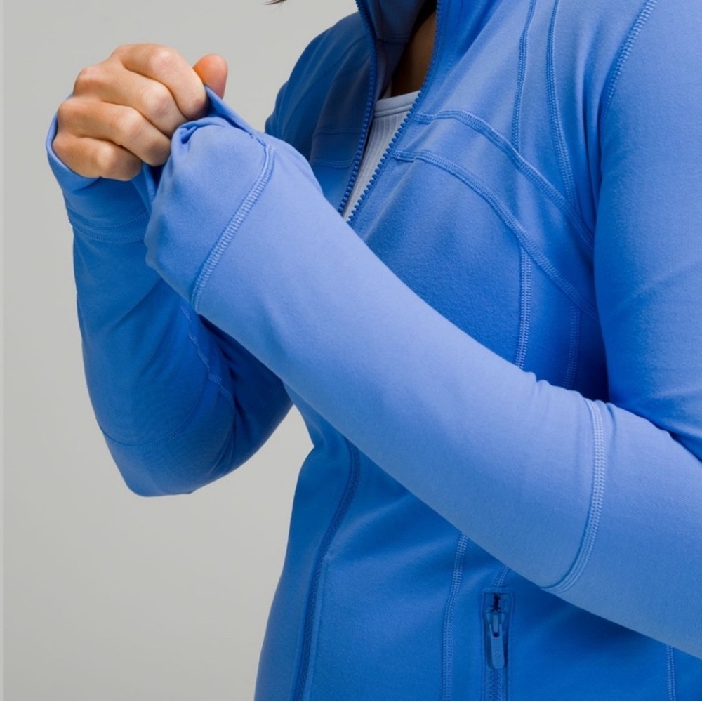 Lululemon Define jacket - blue nile 💙size 6 - EUC